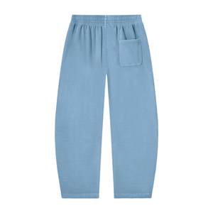 STILL. Vintage Wash Barrel Leg Sweatpants — washed cotton barrel leg sweatpants