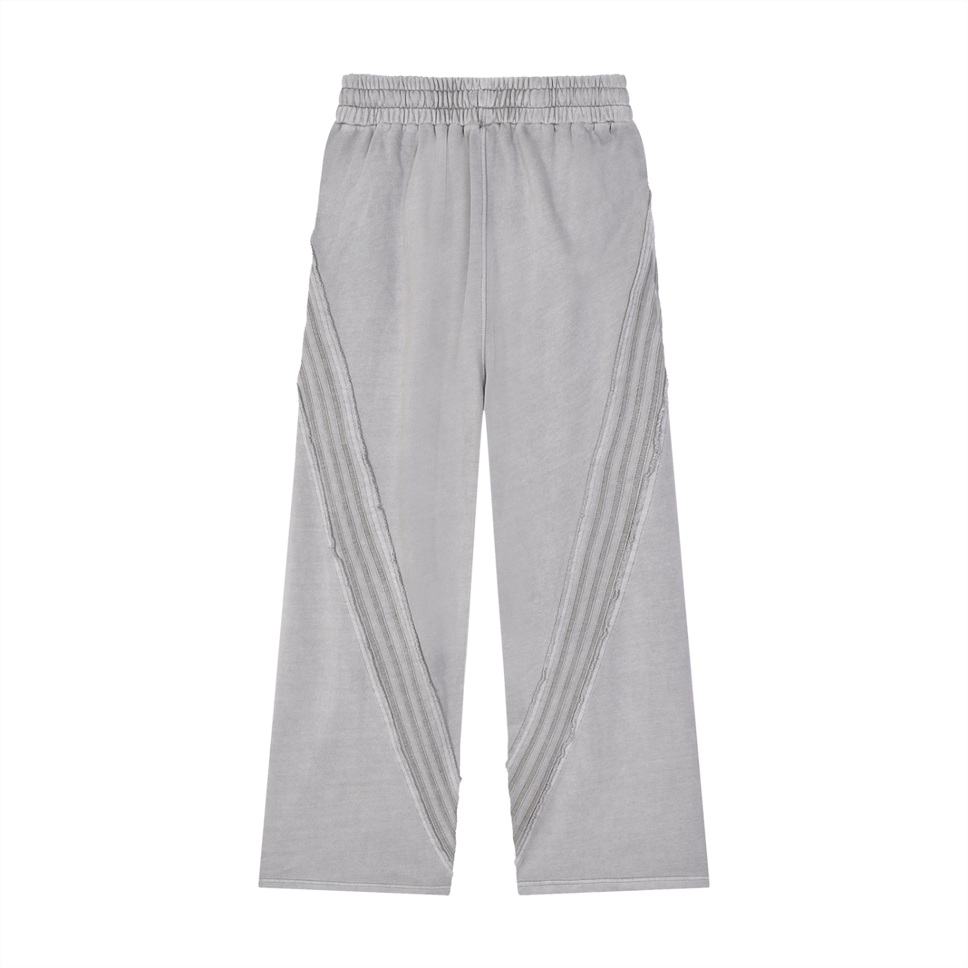 Snow Washed Tape Raw Edge Sweatpants image 9