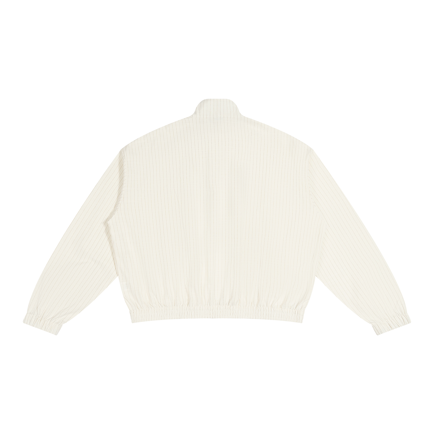 STILL. Striped Zip Track Jacket — lightweight striped track jacket