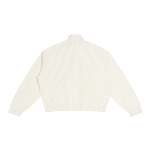 STILL. Striped Zip Track Jacket — lightweight striped track jacket