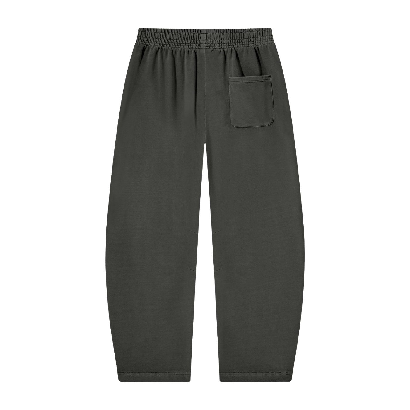 STILL. Vintage Wash Barrel Leg Sweatpants — washed cotton barrel leg sweatpants