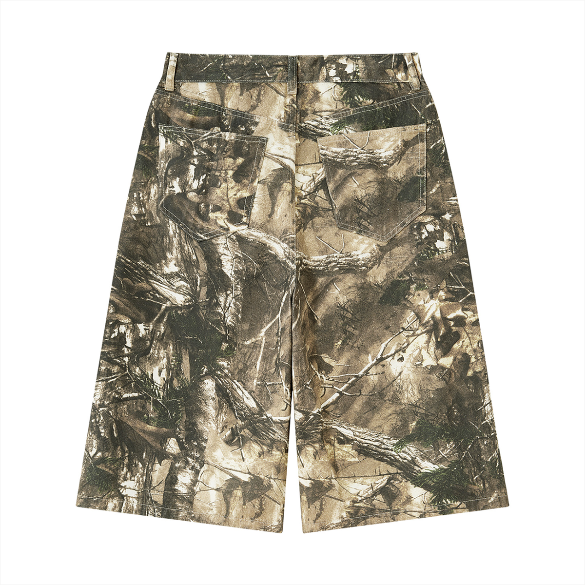 STILL. Men's Tree Camo Shorts, additional view