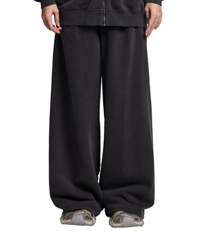 Snow Washed Tape Raw Edge Sweatpants image 0