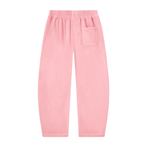 STILL. Vintage Wash Barrel Leg Sweatpants — washed cotton barrel leg sweatpants