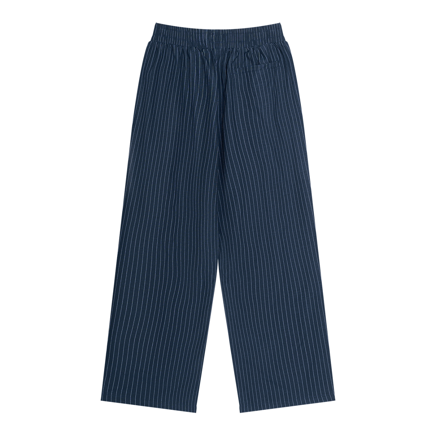STILL. Striped Pleated Pants — lightweight striped trousers