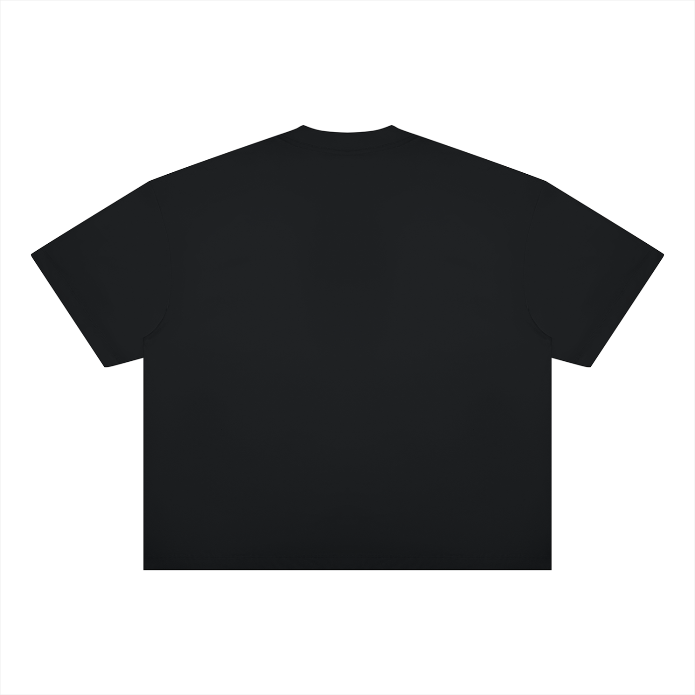 STILL. Boxy Drop Shoulder T-Shirt — midweight cotton-blend boxy tee