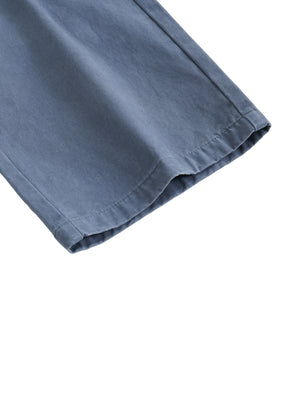 Still. Drawstring Waist Straight Leg Cargo Pants