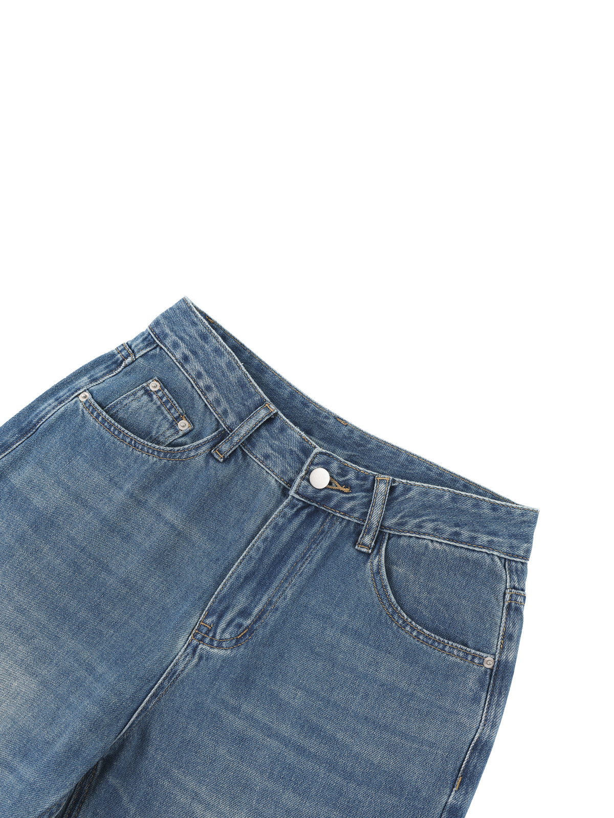 STILL. Women's Vintage Wash Wide Leg Jeans, additional view
