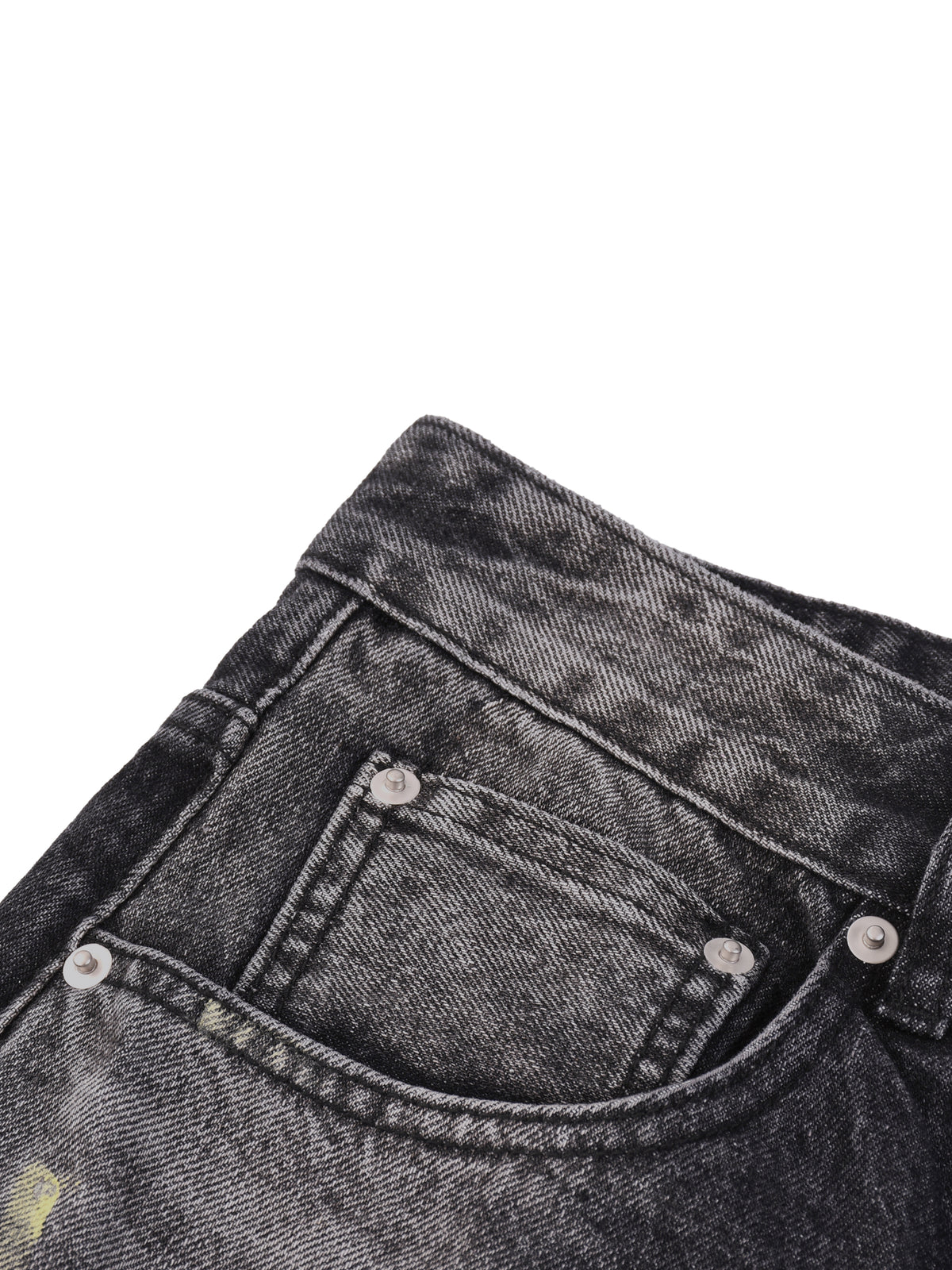 STILL. Men's Vintage Wash Denim Shorts, additional view