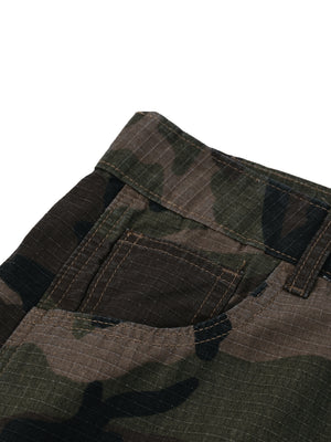 STILL. Camo Barrel Leg Cargo Pants, additional view