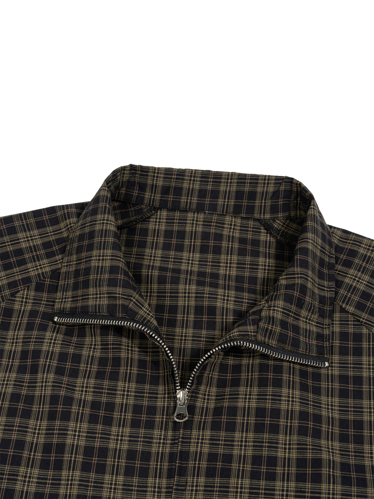 STILL. Plaid Zip Track Jacket, additional view
