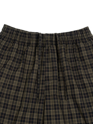 STILL. Plaid Wide Leg Shorts, additional view