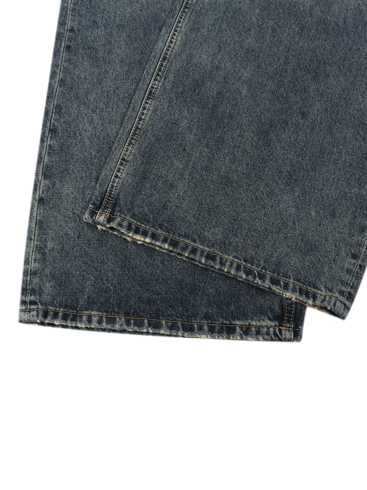 STILL. Men's Pleated Wide Leg Jeans, additional view