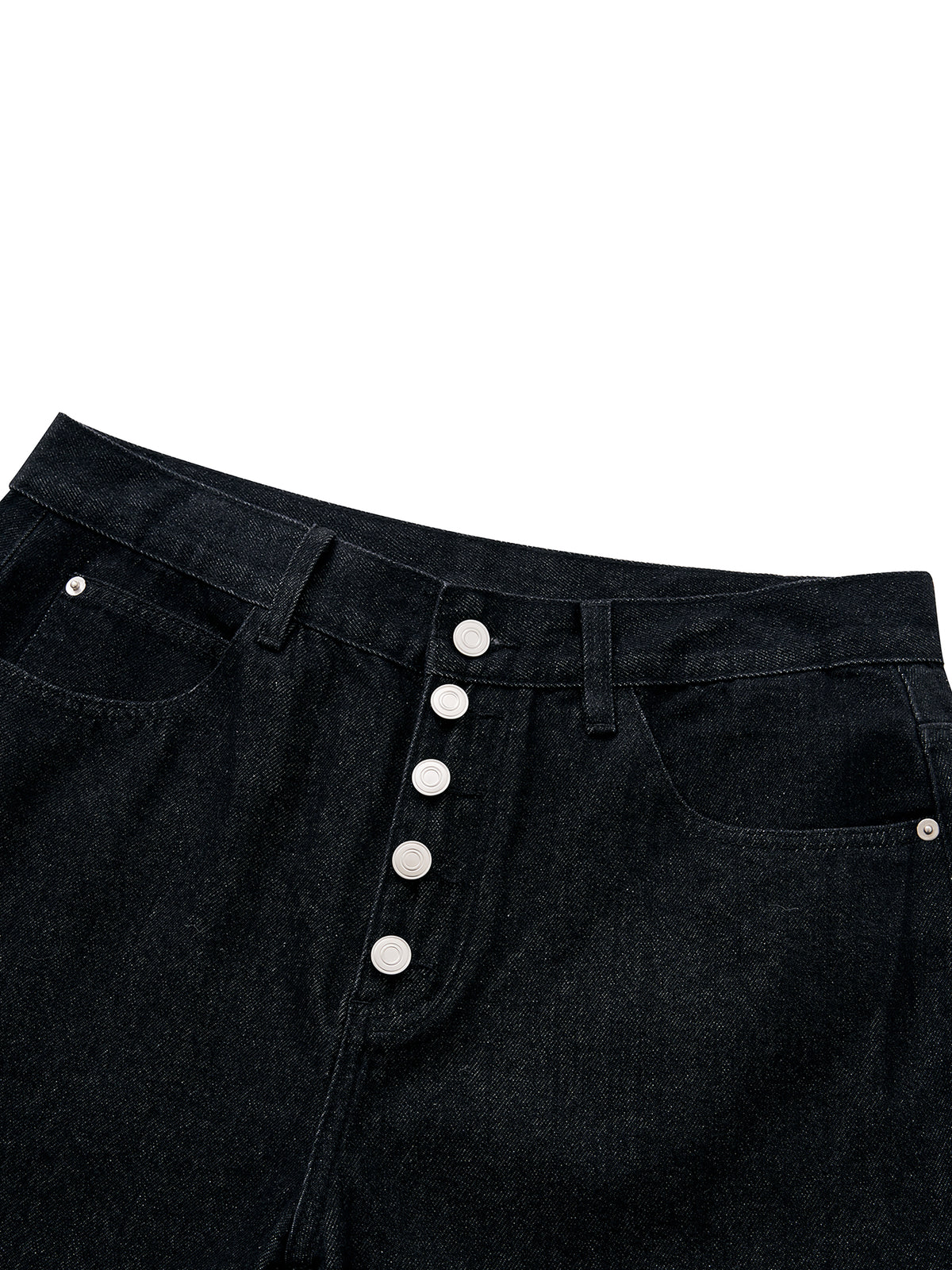 STILL. Men's Button Fly Wide Leg Jeans, additional view