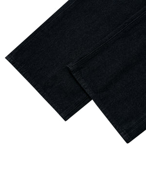 STILL. Men's Button Fly Wide Leg Jeans, additional view