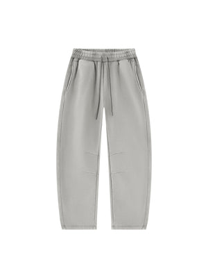 STILL. Unisex Vintage Wash Barrel Leg Fleece Sweatpants, additional view