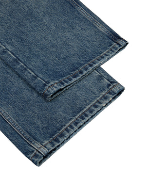 STILL. Men's Vintage Wash Straight Leg Jeans, additional view