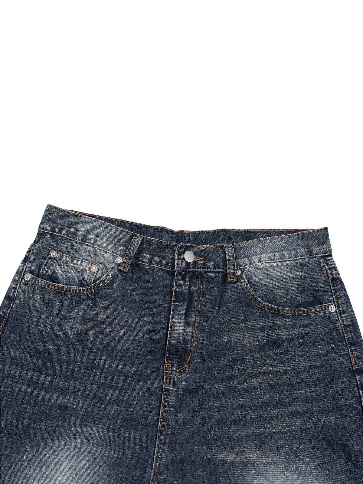 STILL. Men's Knee Fade Straight Leg Jeans, additional view