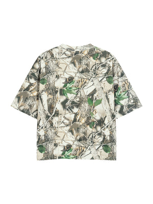 STILL. Unisex Tree Camo Boxy T-Shirt, additional view