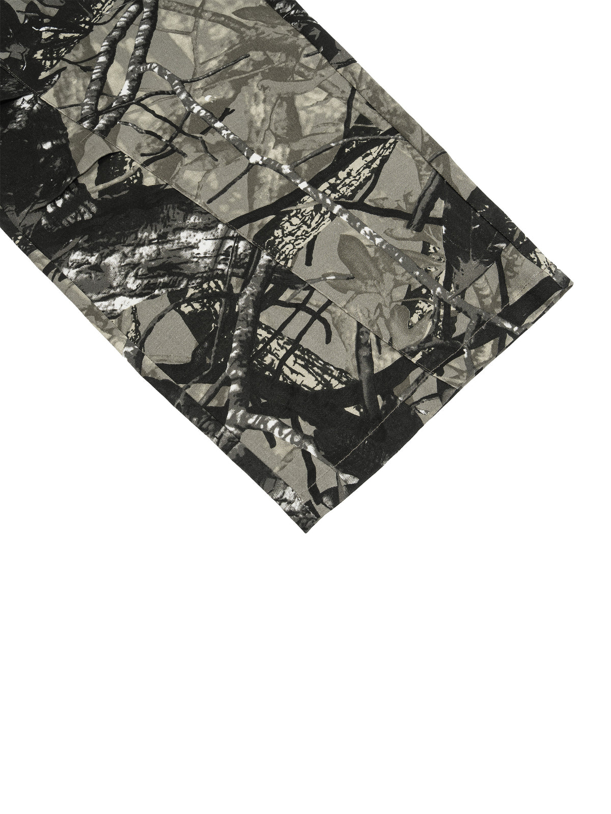 STILL. Unisex Tree Camo Barrel Leg Pants, additional view