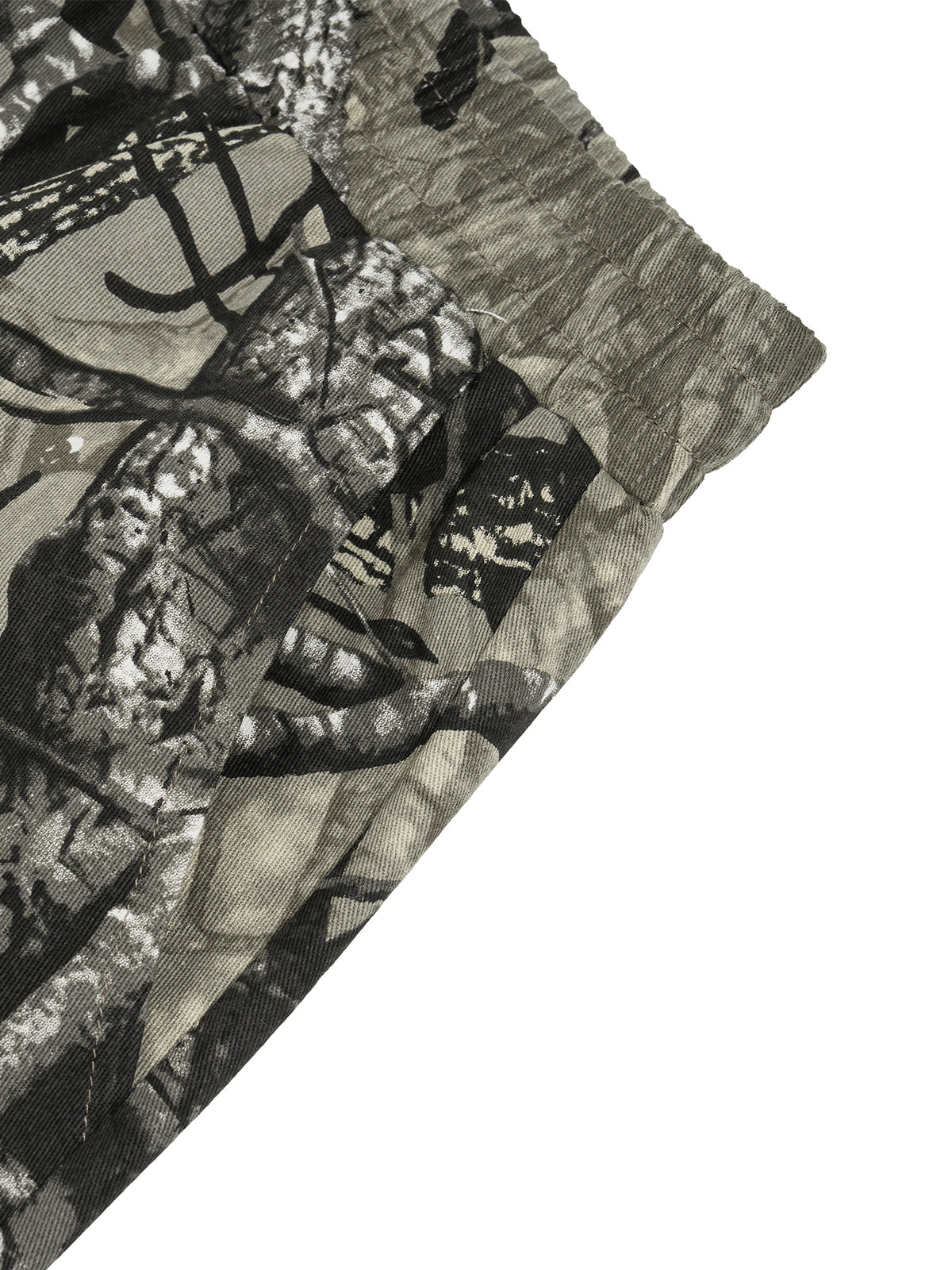 STILL. Unisex Tree Camo Barrel Leg Pants, additional view