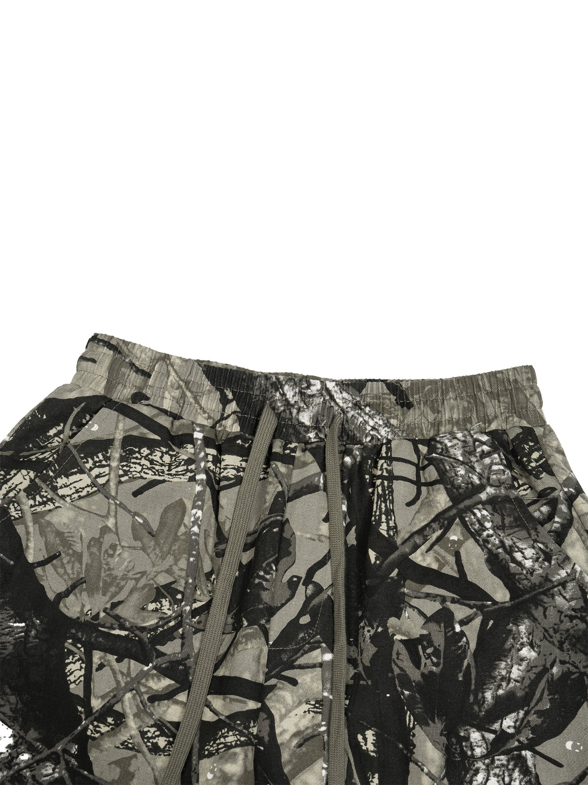 STILL. Unisex Tree Camo Barrel Leg Pants, additional view