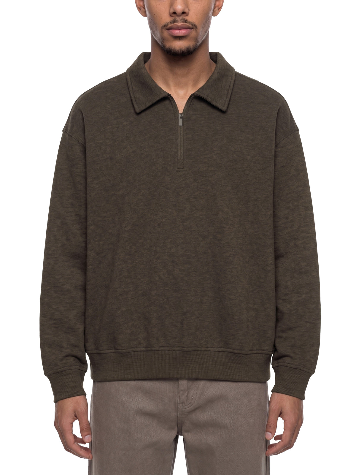 Still. Unisex Boxy Quarter Zip Sweatshirt