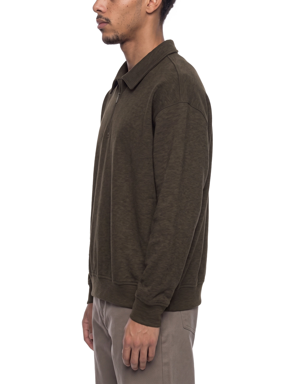 Still. Unisex Boxy Quarter Zip Sweatshirt